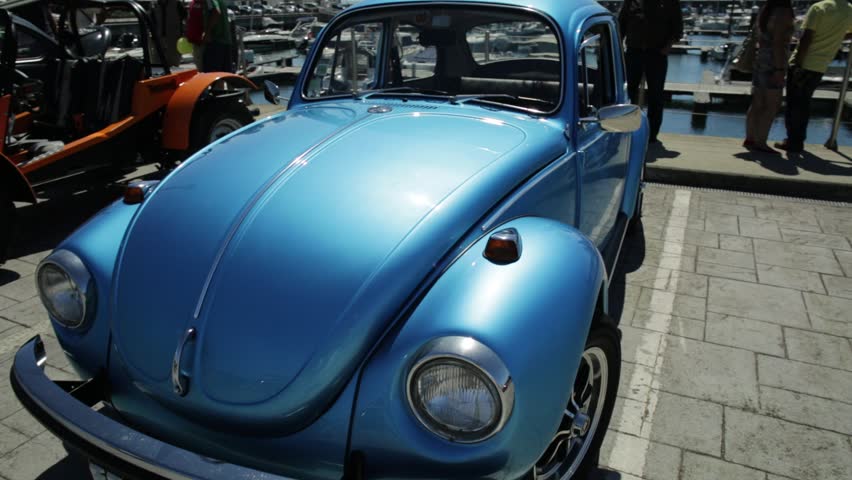 light blue buggy