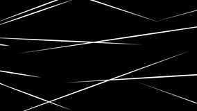 Abstract Background with moving Lines on Black, the File is Looping and 3d rendered