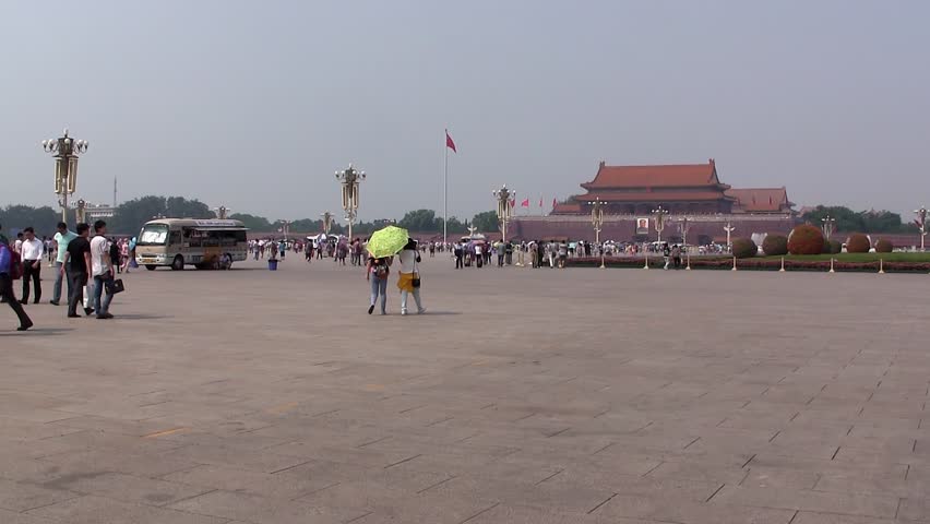 Tiananmen Square in Beijing, China.