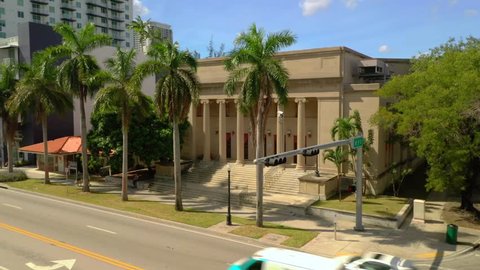 MIAMI, FL, USA - OCTOBER 27, 2018: Miami historic building first church christian scientist