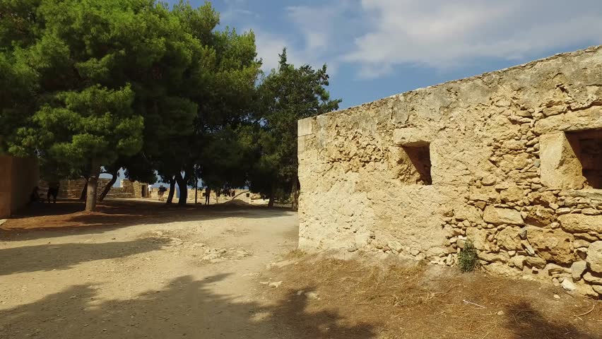 Fortezza castle, Rethimno, Crete, Greece