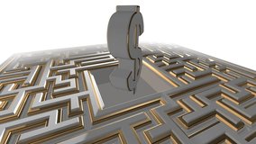 Conceptual financial wealth money maze to solve regulation - Powered by Shutterstock - Get 15% off with code: PIKWIZARD15