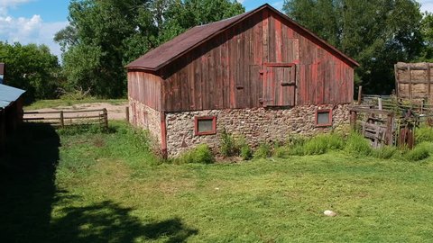 Old barn at a farm