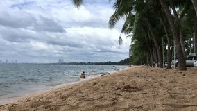 video clip Bang Saray Beach Pattaya, Chonburi Province in Thailand