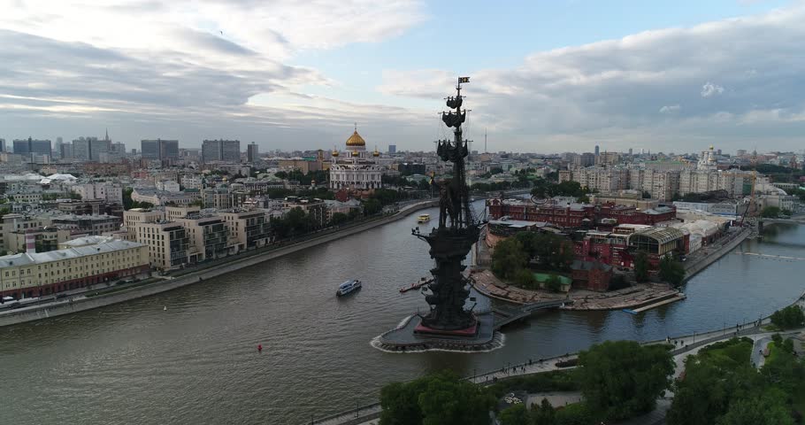 Moscow center and Peter the Great