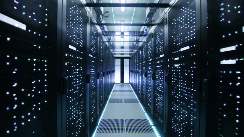 moving-through-endless-data-center-server-stock-footage-video-100