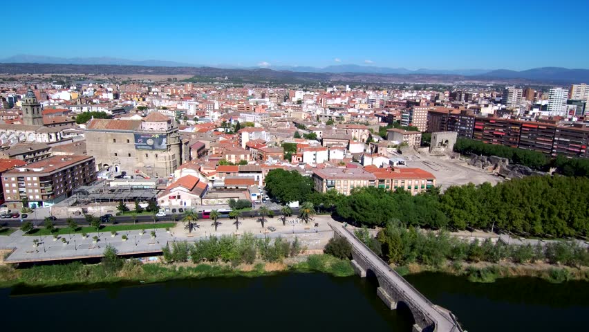 Aerial View In Talavera De Stock Footage Video 100 Royalty Free 1018762381 Shutterstock