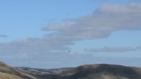 British Tornado fighter jet low level flying