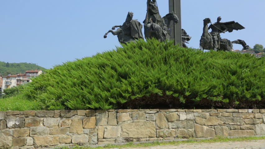 Monument in bulgarian city