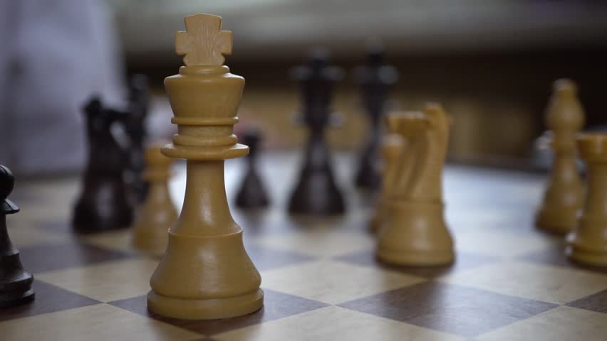 Checkmate, King Falling in Slow Motion, Macro - Powered by Shutterstock - Get 15% off with code: PIKWIZARD15