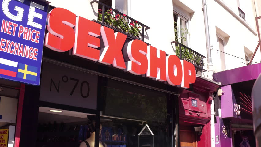 The sex shop in Paris