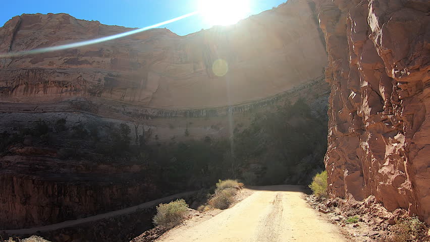 Shafer Trail, Canyonlands National Park.