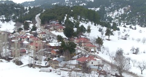 A Turkish village in Mountains 