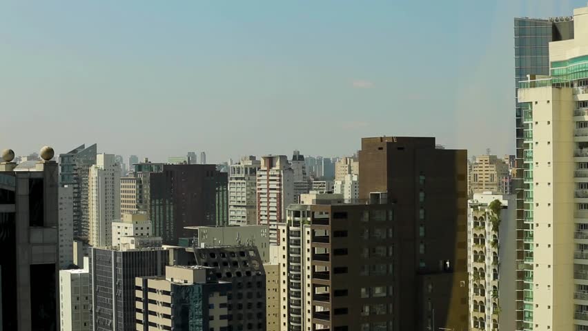Beautiful city views in Sao Paulo, Brazil.