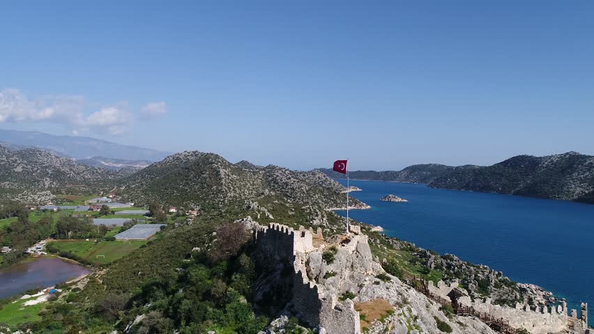 Turkish Castle in Antalya