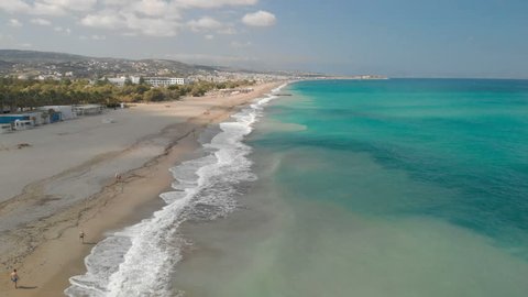 Missiria Beach On Crete Island Near Stock Footage Video (100% Royalty-free)  1018878475 | Shutterstock