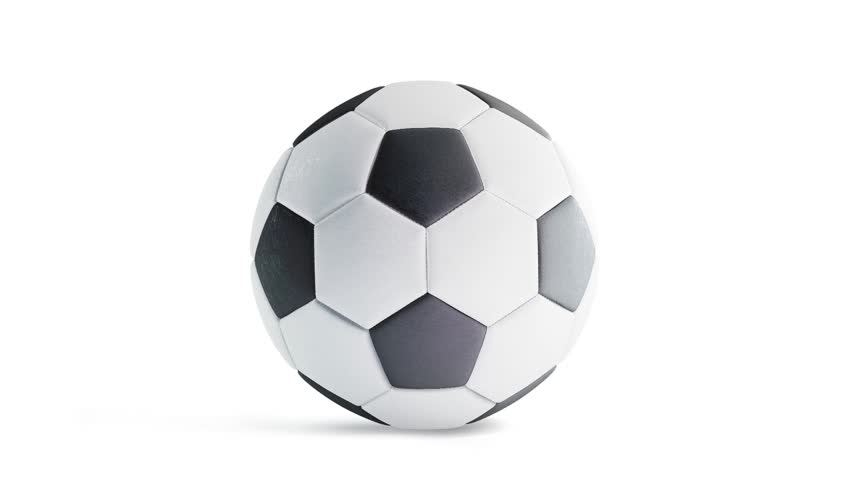 Download Blank White Classic Soccer Ball Stock Footage Video 100 Royalty Free 1018896952 Shutterstock