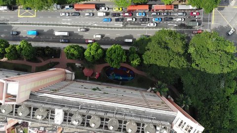 Aerial Shot Of Drone Flying Stock Footage Video 100 Royalty Free Shutterstock