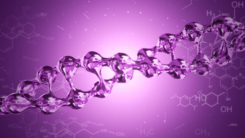 animation rotation dna helix molecule glass Stock Footage Video (100% ...