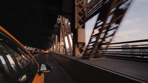 Famous New York Yellow Cab Rides Stock Footage Video (100% Royalty-free ...