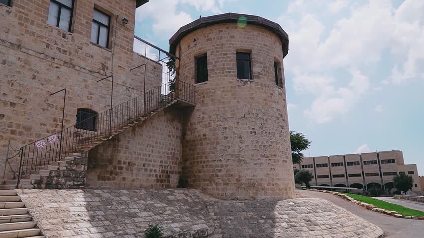 Tower, Safed, Upper Galilee, Israel.