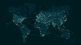 World map global technology and telecommunication network - Powered by Shutterstock - Get 15% off with code: PIKWIZARD15