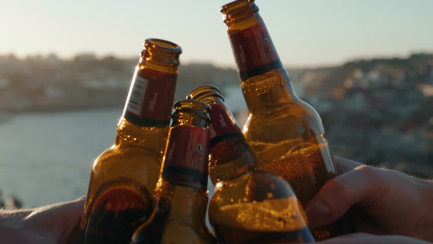Celebration Beer Cheers Concept Stock Footage Video 100 Royalty Free Shutterstock