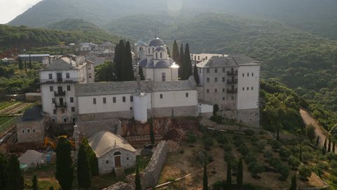 Mount Athos Monastery Holy Mountain Church Greece Architecture 