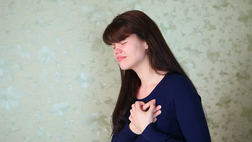 Heartache Symptoms with Young Woman Stock Footage Video (100% Royalty-free) 1019013922 | Shutterstock