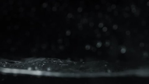 water splash on dark background for freshness concept