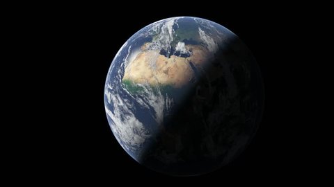 Planet Earth Spinning Half Covered Stock Footage Video (100% Royalty-free) 1006591891 | Shutterstock