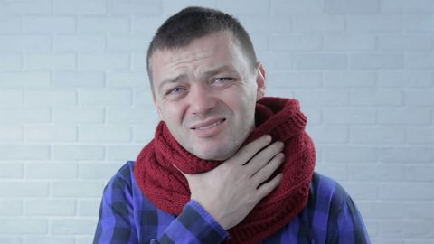 Sick Man Coughing, Cough