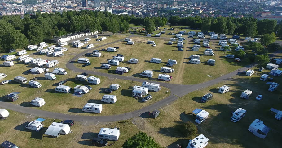 Ekeberg camping is close to Oslo city.  It is "drop in" campsite full with caravans and tents every summer season. Norway