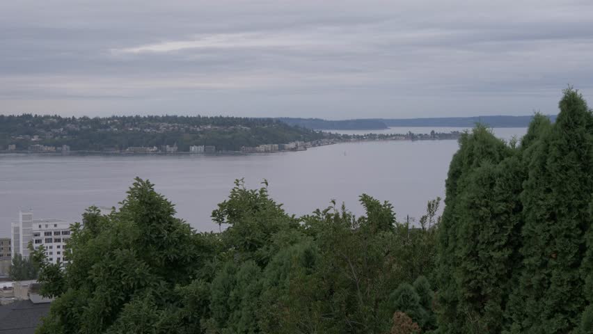 View of Space Needle and Downtown Seattle from Kerry Park, Queen Ann District, Seattle, Washington State, United States of America, North America