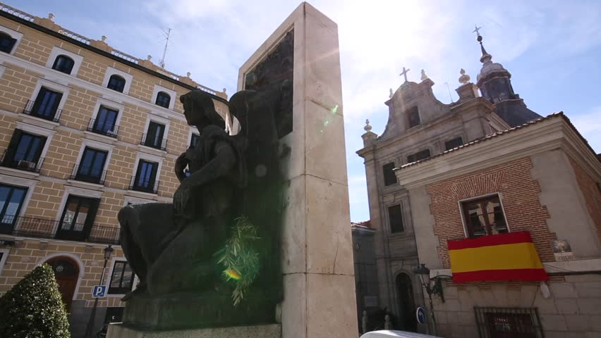 Monument of Victoria Eugenia y Alfonso XIII, Madrid, Spain, Europe