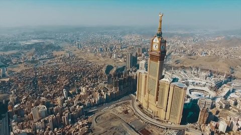 Mecca city and the grand mosque