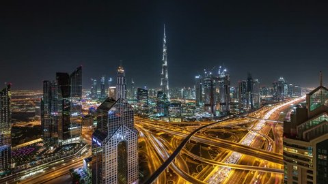Burj Khalifa, Dubai at night
