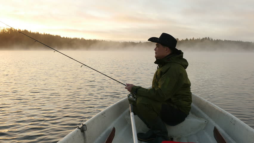 fishing cowboy hat