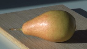 pear juicy fresh fruit. autumn harvest. vegetarian product
