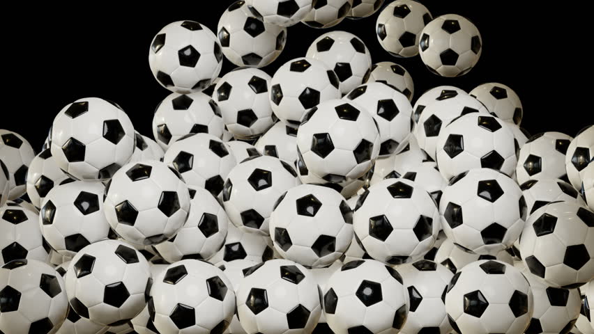 Transition, Many Soccer Balls Fill Stock Footage Video (100% Royalty-free) 1019314519 | Shutterstock