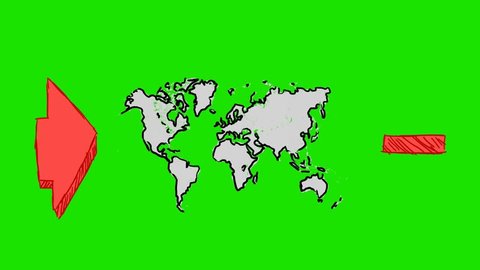 Location Qatar On World Map Marked Stock Vector (Royalty Free ...