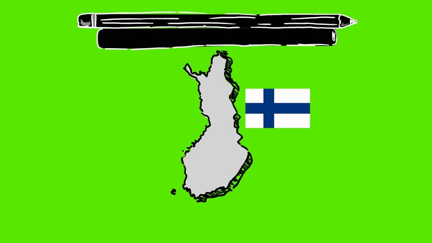 Finland - 2d Hand Drawn Animation