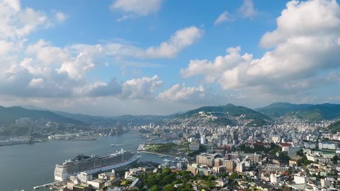 landscape of Nagasaki city