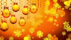 Christmas Background Animation which can be useful for Christmas,Holidays and New Year videos and presentation. 4K HD seamlessly loop-able Background animation.