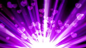 Valentines and Wedding Hearts background animation suited for broadcast, commercials and presentations. It can be used in Valentines day videos and Wedding Videos also.