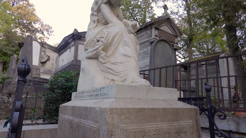 The Ornate Grave of Frédéric 스톡 동영상 비디오(100% 로열티 프리) 1019456848 | Shutterstock