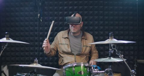Garage drummer vr game