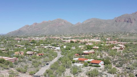 Aerial Shot of Tucson Catalina Foothills