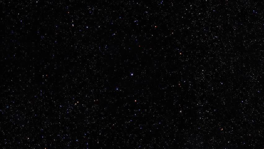 Star Trails Forming Center Screen Polaris Spin