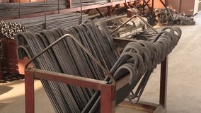 Production of metal loops for concrete products. Hooking loop. Hollow floor slab. The design of the slinging loop. Reinforced concrete construction.
 - Powered by Shutterstock - Get 15% off with code: PIKWIZARD15